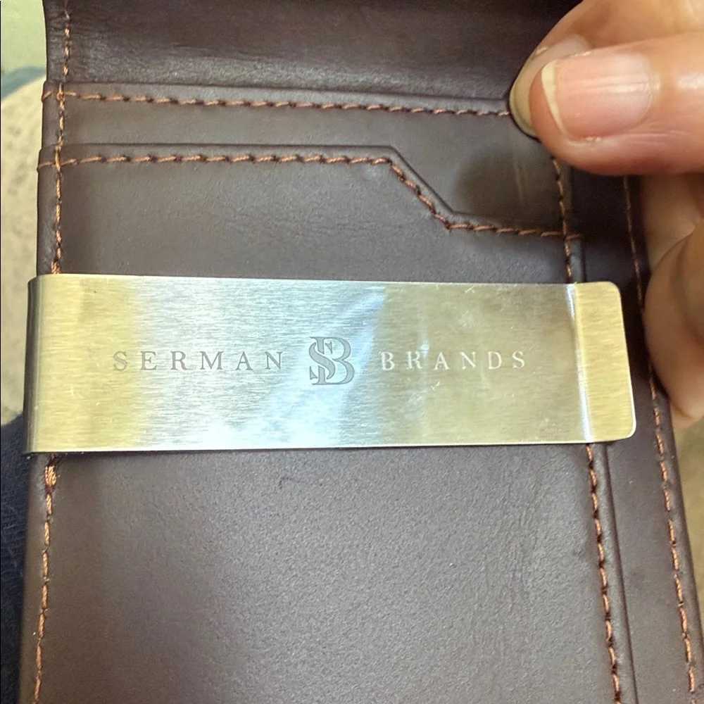 SERMAN BRANDS RFID Blocking Transformer Wallet.NWOT